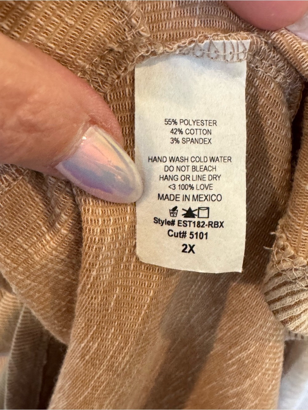 Like Love Cozy Two-Piece Hooded Lounge Set in Heathered Taupe Sz 2X - Picture 4 of 8